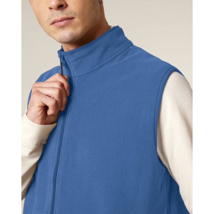 Vesta Fleece Barbat Quester Mindful Blue Cala