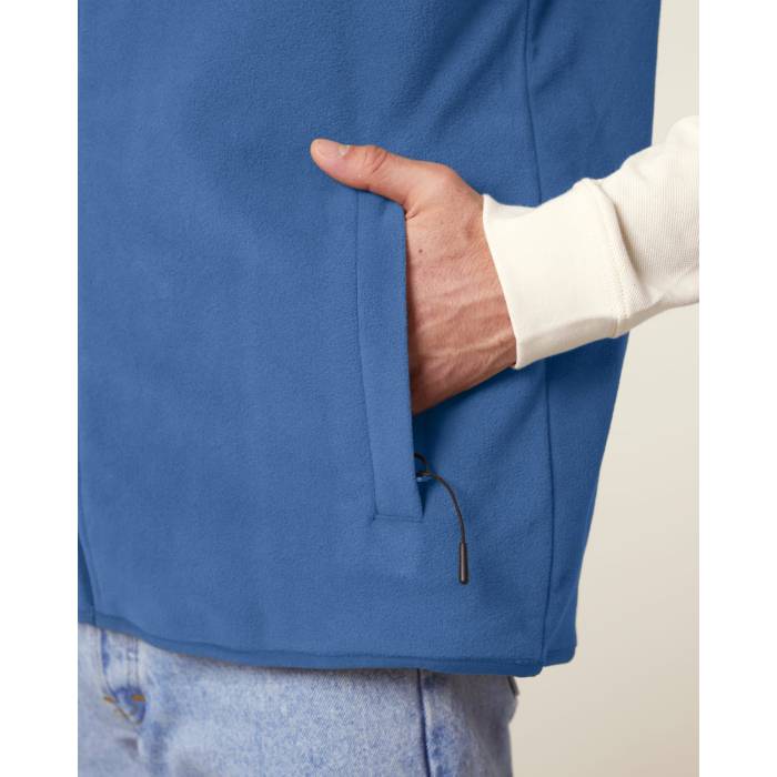 Vesta Fleece Barbat Quester Mindful Blue Cala