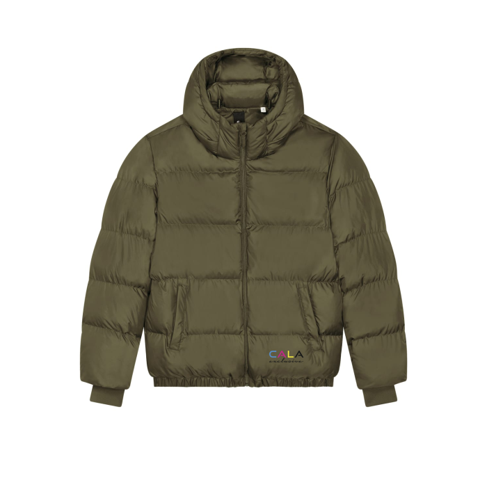 Jacheta Unisex Puffer British Khaki Cala