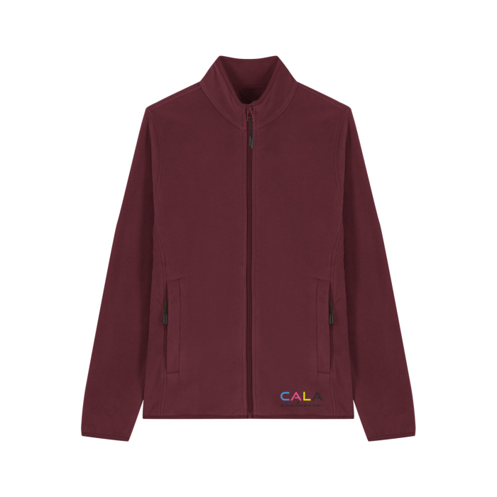 Jacheta Fleece Dama Guider Burgundy Cala
