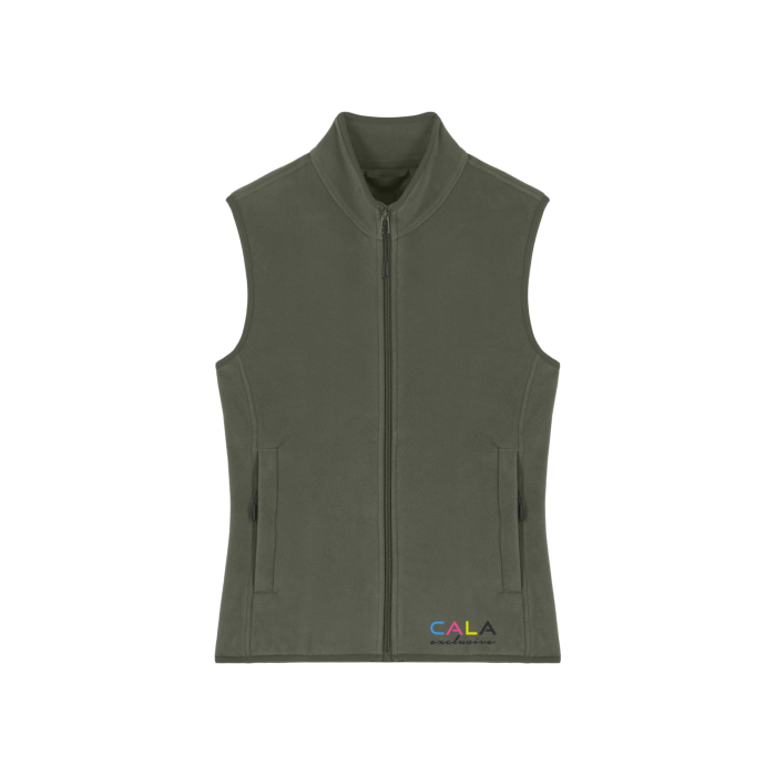 Vesta Fleece Dama Quester Khaki Cala