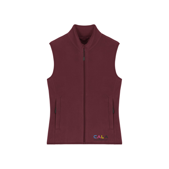 Vesta Fleece Dama Quester Burgundy Cala