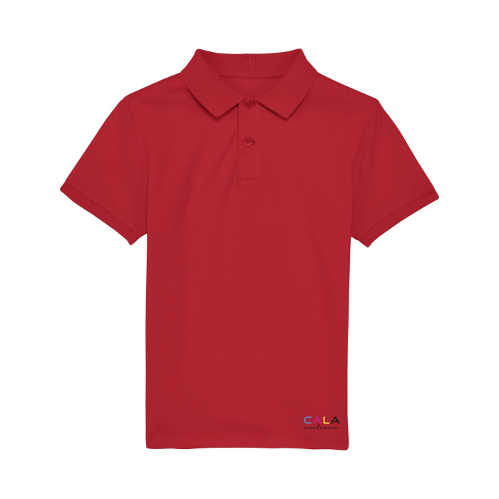 Tricou Polo Copii Mini Sprinter Rosu Cala