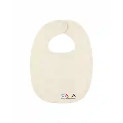 Bavetica Bebelusi Baby BiB Natural Raw Cala
