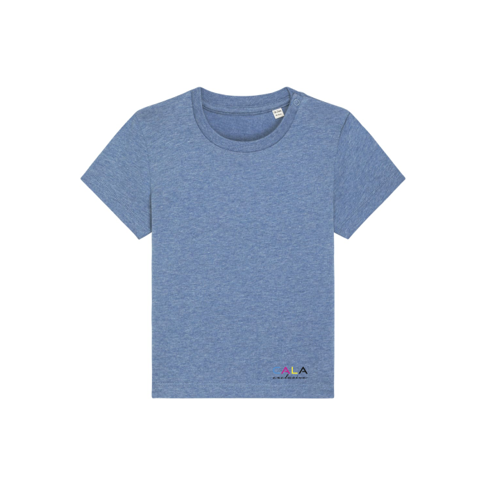 Tricou Bebelusi Baby Creator Mid Heather Blue Cala