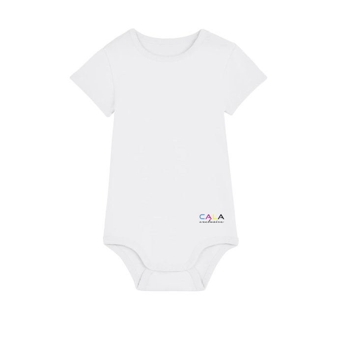Body Bebelusi Baby Body Alb Cala
