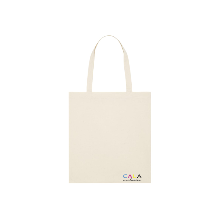 Tote Bag Unisex Light Natural Raw Cala