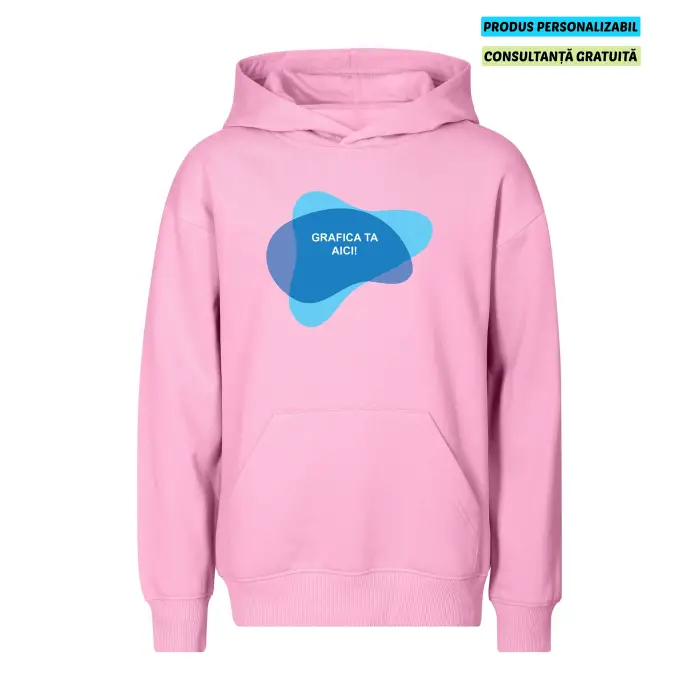 Malfini Hanorac Chill Copii Roz Personalizat