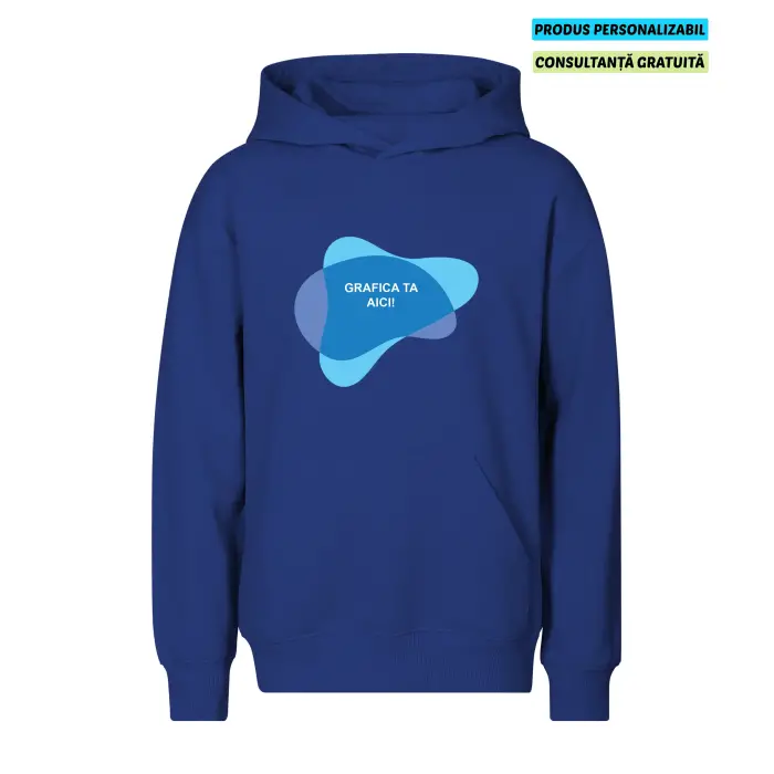 Malfini Hanorac Chill Copii Albastru regal Personalizat