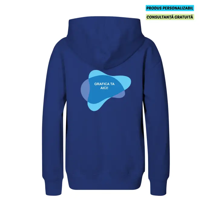 Malfini Hanorac Chill Copii Albastru regal Personalizat