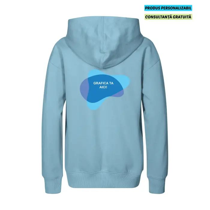 Malfini Hanorac Chill Copii Albastru deschis Personalizat