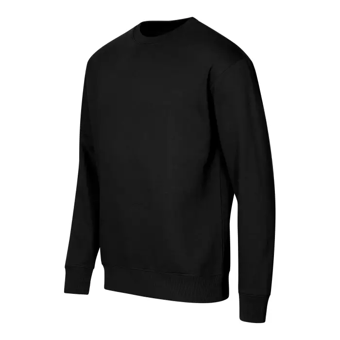 Malfini Bluza Crew Unisex Negru Personalizat