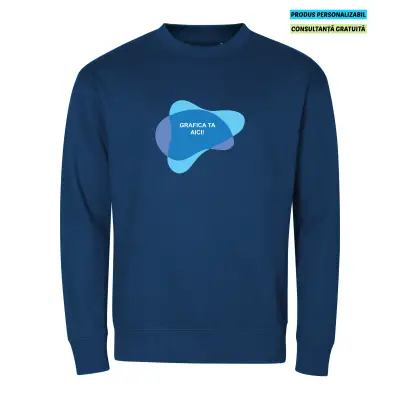 Malfini Bluza Crew Unisex Midnight Blue Personalizat