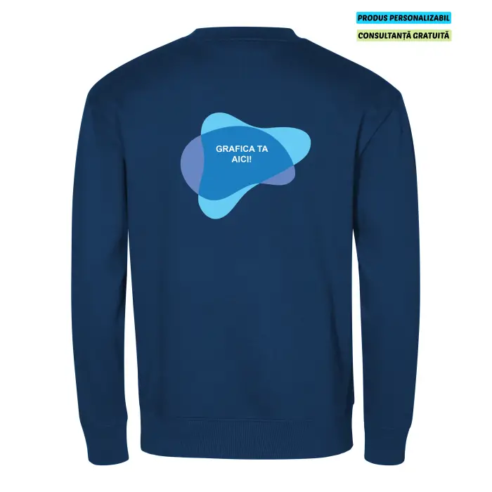 Malfini Bluza Crew Unisex Midnight Blue Personalizat