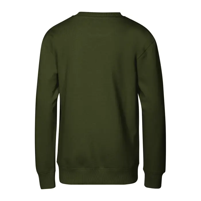 Malfini Bluza Crew Copii Verde militar