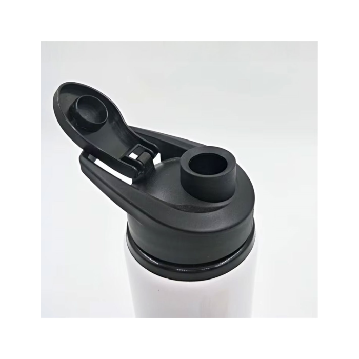 Bidon metalic Ride Alb 750 ml