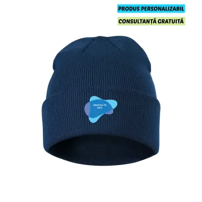 Malfini Caciula Beanie Unisex Bleumarine Personalizata
