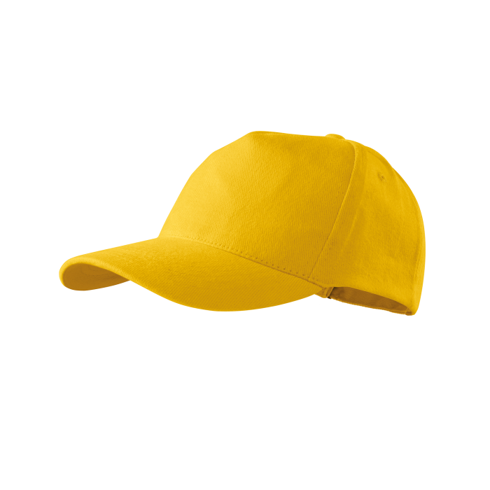Malfini Sapca Unisex Galben 5P Regular