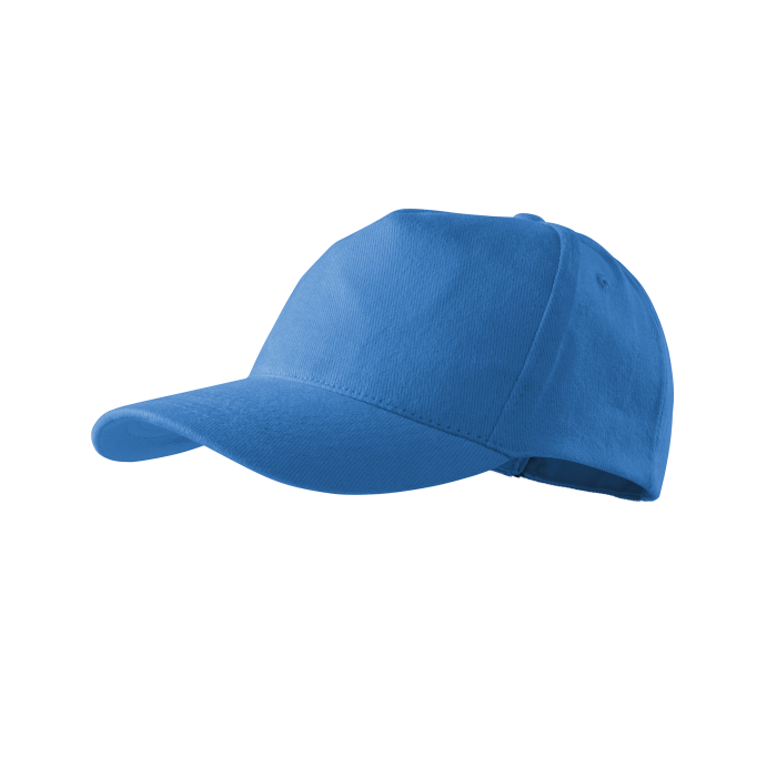 Malfini Sapca Unisex Albastru azuriu 5P Regular