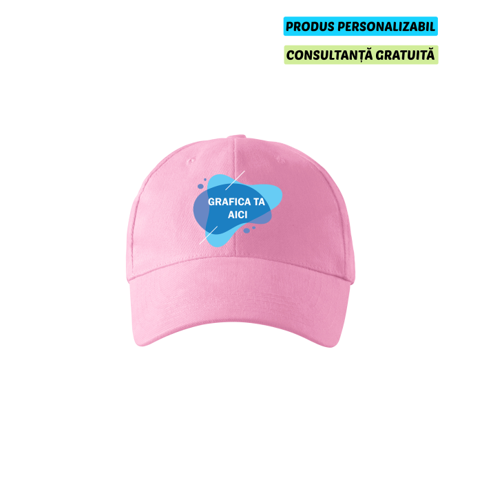 Malfini Sapca Copii Roz 6P Personalizata