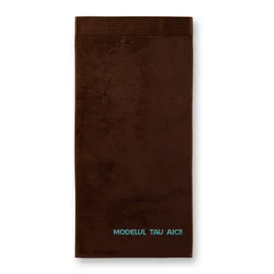 Prosop Unisex Cafeniu Bamboo Personalizat