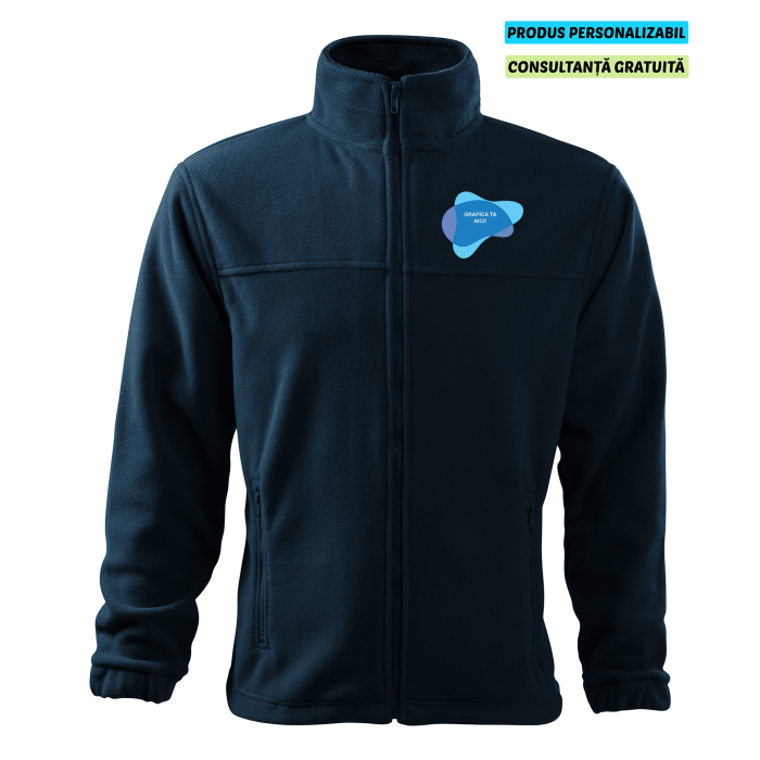 Rimeck Jacheta Fleece Barbat Bleumarine Personalizata