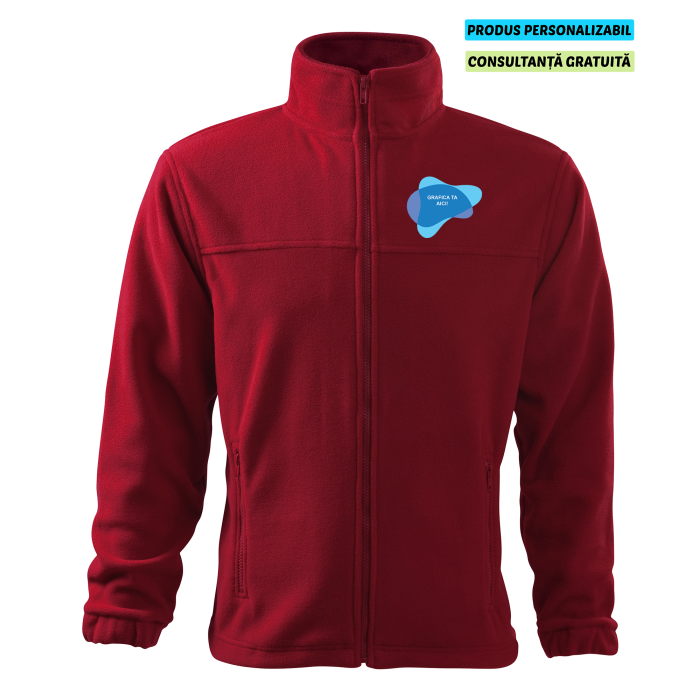 Rimeck Jacheta Fleece Barbat Rosu marlboro Personalizata