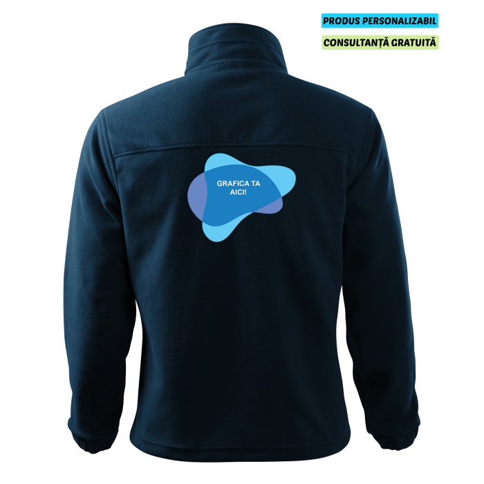 Rimeck Jacheta Fleece Barbat Bleumarine Personalizata