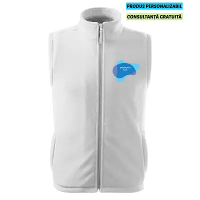 Rimeck Vesta Fleece Next Unisex Alb Personalizata