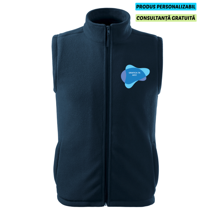 Rimeck Vesta Fleece Next Unisex Bleumarine Personalizata