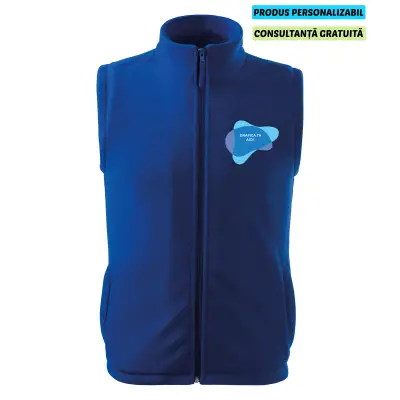 Rimeck Vesta Fleece Next Unisex Albastru regal Personalizata