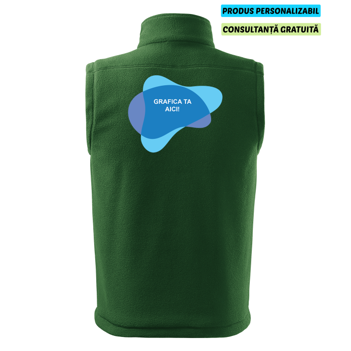 Rimeck Vesta Fleece Next Unisex Verde Personalizata