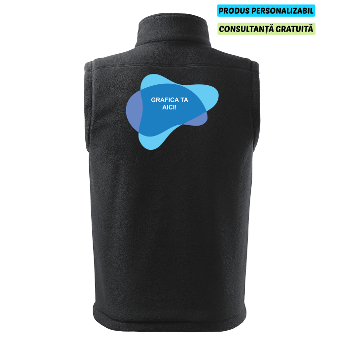 Rimeck Vesta Fleece Next Unisex Antracit Personalizata