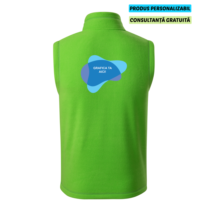 Malfini Vesta Fleece Exit Unisex Verde mar Personalizata