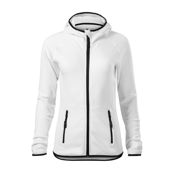 Malfini Hanorac Stretch fleece Dama Alb