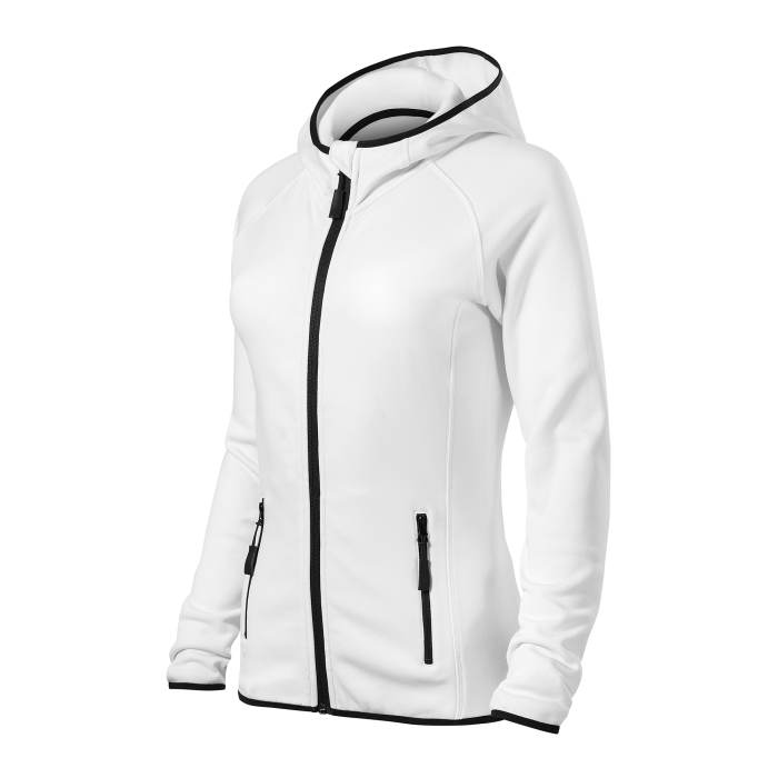Malfini Hanorac Stretch fleece Dama Alb