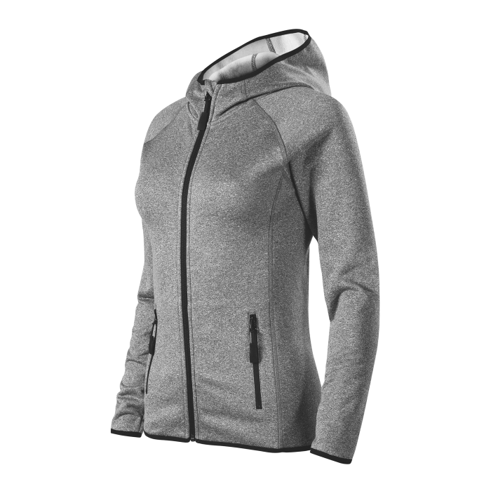 Malfini Hanorac Stretch fleece Dama Gri