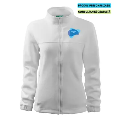 Rimeck Jacheta Fleece Dama Alb Personalizata
