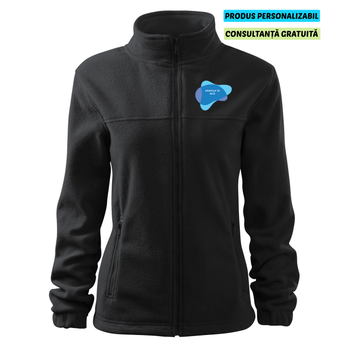 Rimeck Jacheta Fleece Dama Antracit Personalizata