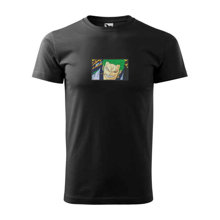 Malfini Tricou Barbat Negru Zoro Brodat