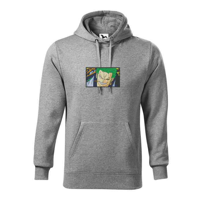 Malfini Hanorac Barbat Gri inchis Zoro Brodat