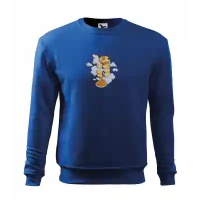 Malfini Bluza Barbat Albastru regal Appa Cloud Brodat