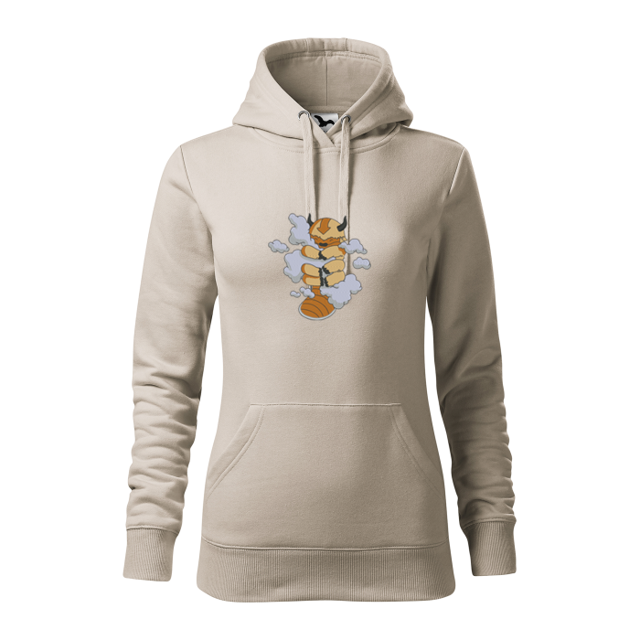 Malfini Hanorac Dama Gri ice Appa Cloud Brodat