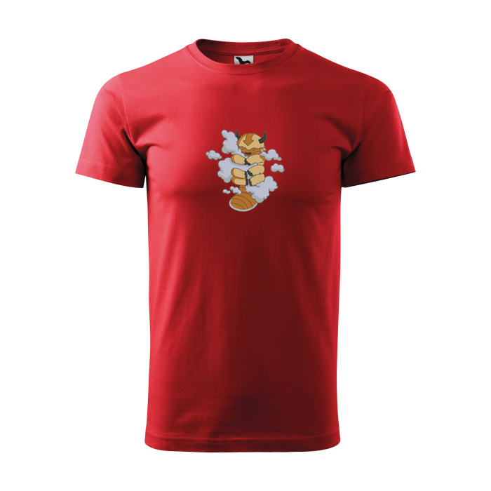 Malfini Tricou Barbat Rosu Appa Cloud Brodat