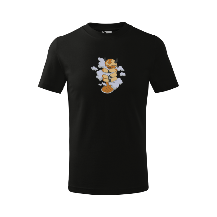 Malfini Tricou Copii Negru Appa Cloud Brodat