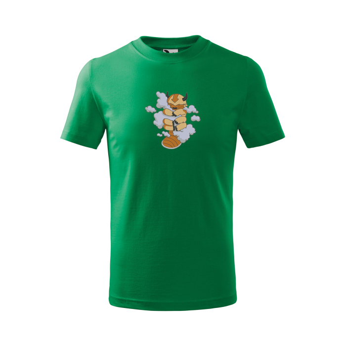 Malfini Tricou Copii Verde Appa Cloud Brodat