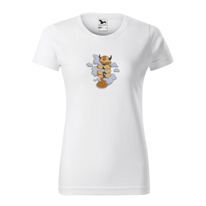 Malfini Tricou Dama Alb Appa Cloud Brodat