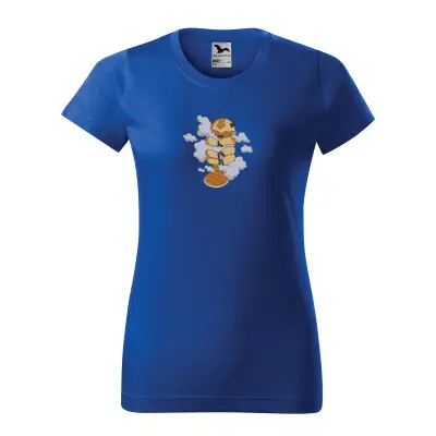 Malfini Tricou Dama Albastru regal Appa Cloud Brodat