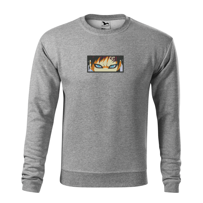 Malfini Bluza Barbat Gri inchis Gaara Brodat