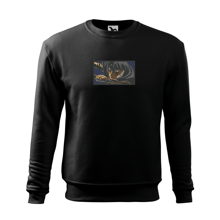 Malfini Bluza Barbat Negru Levi Brodat Malfini Bluza Barbat Negru Levi Brodat